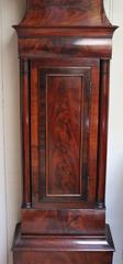 Scottish Mahogany Drumhead Longcase Clock