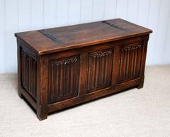 Solid Oak Coffer