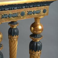 19th Century Gustavian Pedestal Centre Table