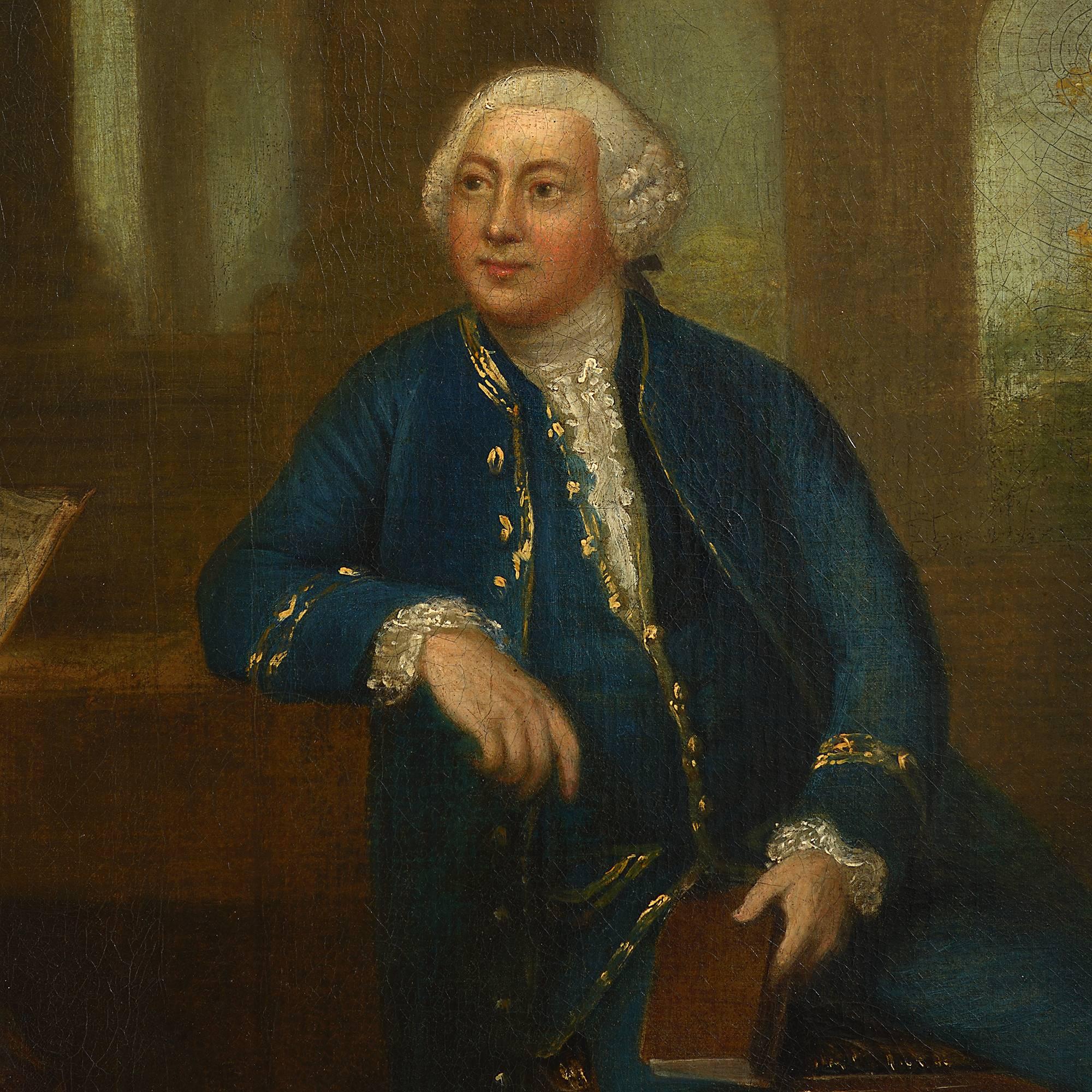 18th century couple portrait