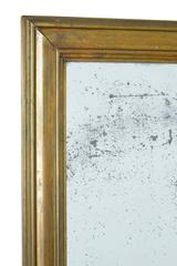 19th Century Brass Wall Mirror