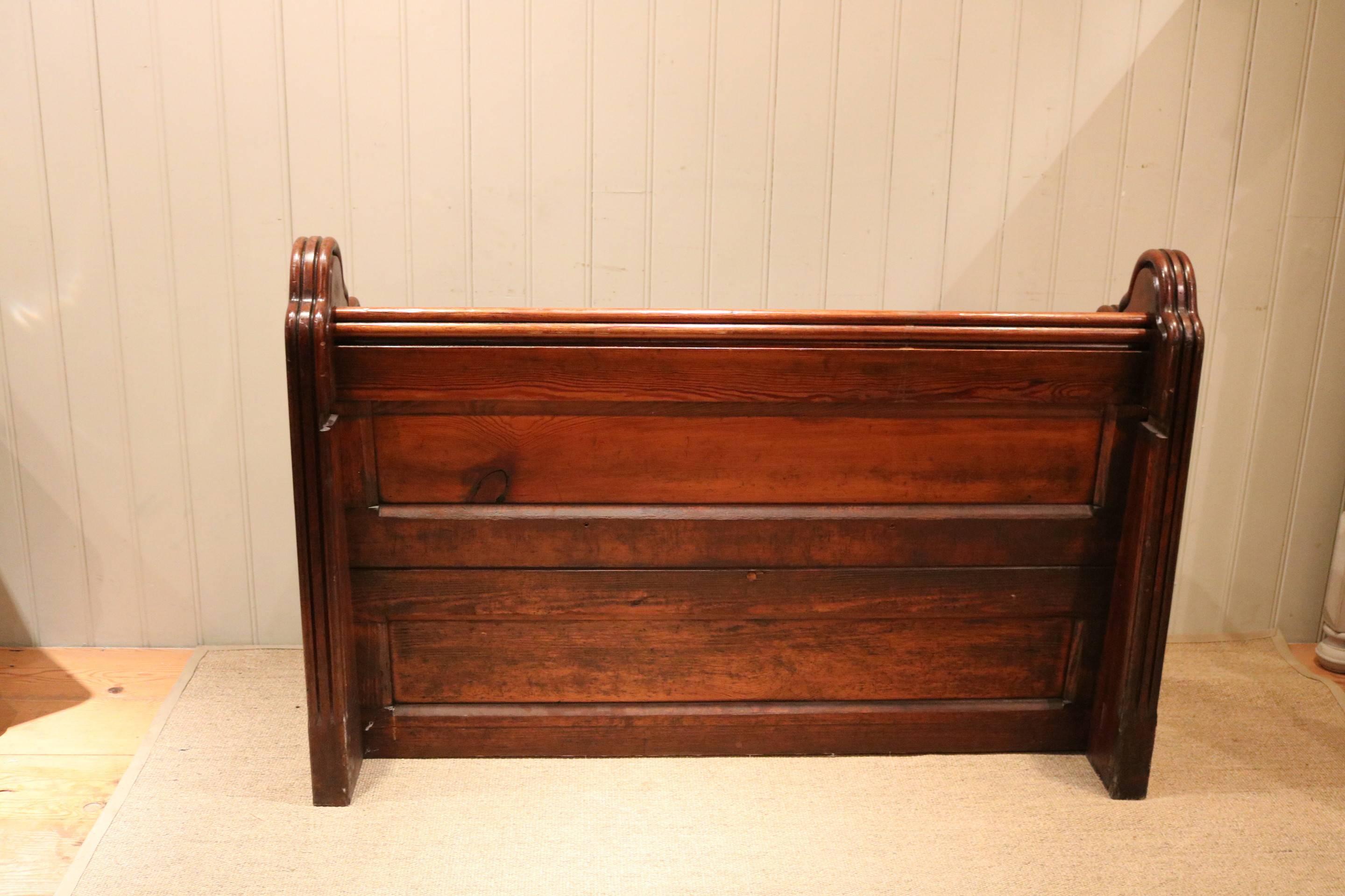 Pitch Pine Box Pew 3