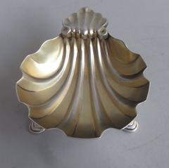 A very fine and rare pair of George III Shell Dishes by Peter & William Bateman