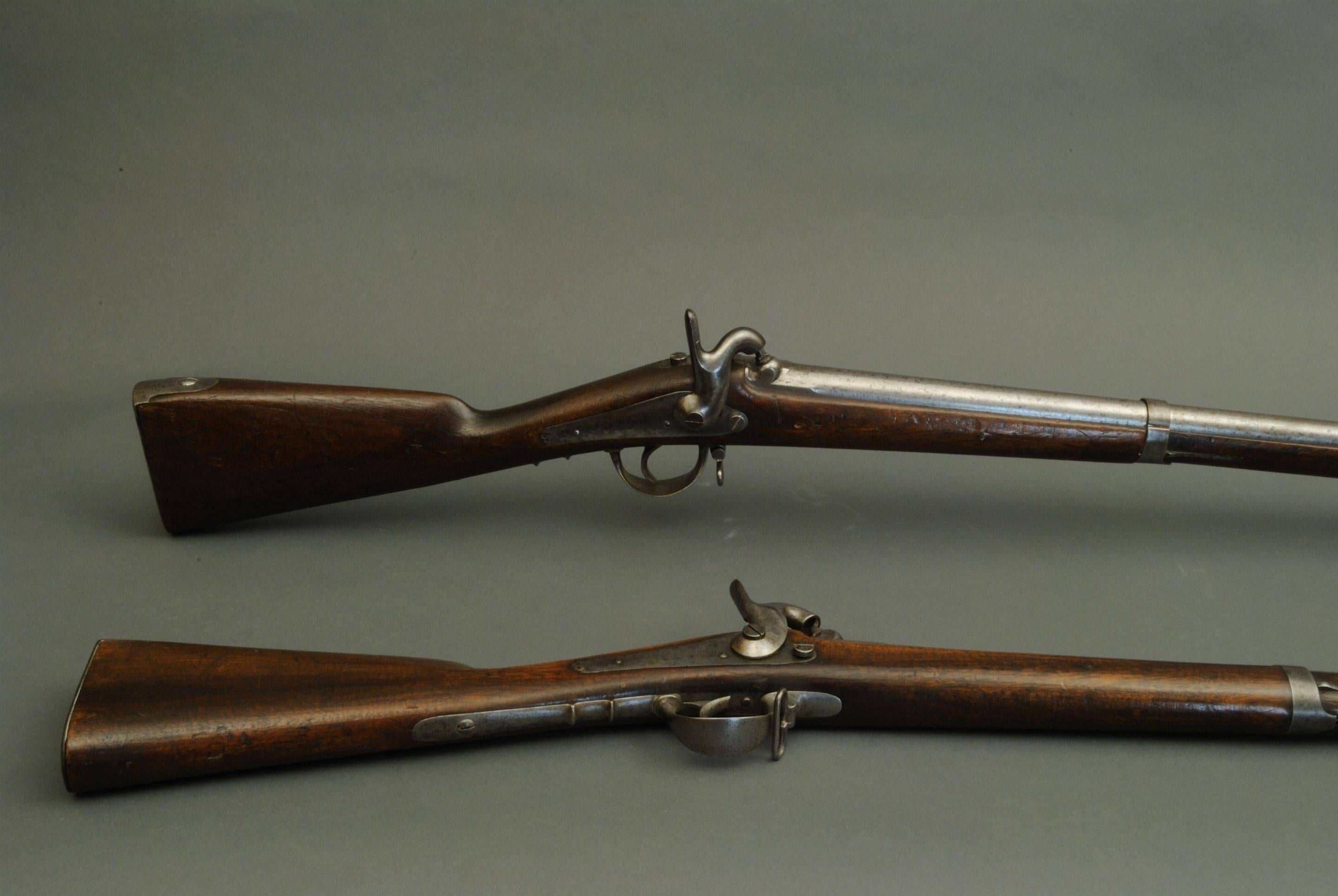 Pair of French Percussion Rifles 1