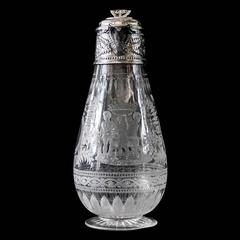 Victorian Silver Mounted Claret Jug