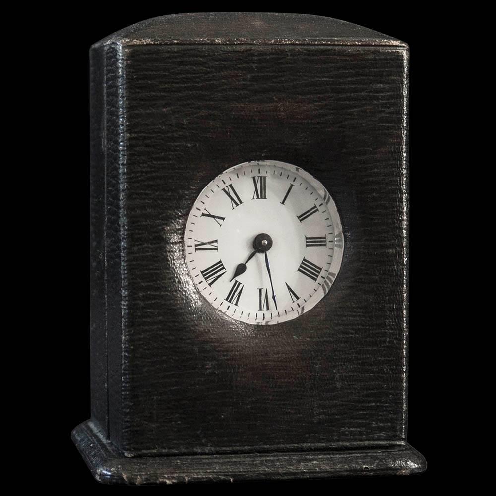 20th Century Edwardian Sterling Silver Carriage Clock