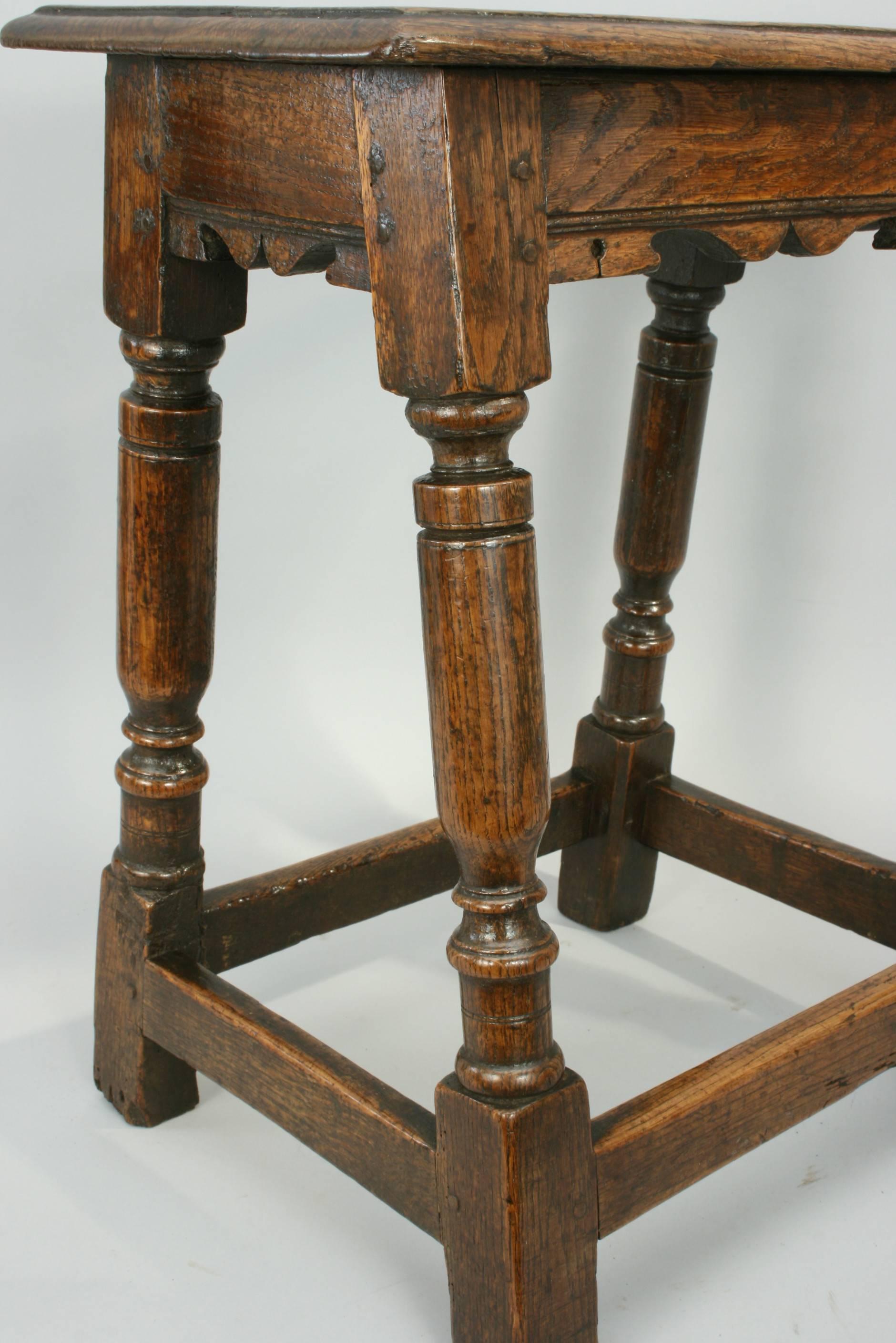 antique joint stool