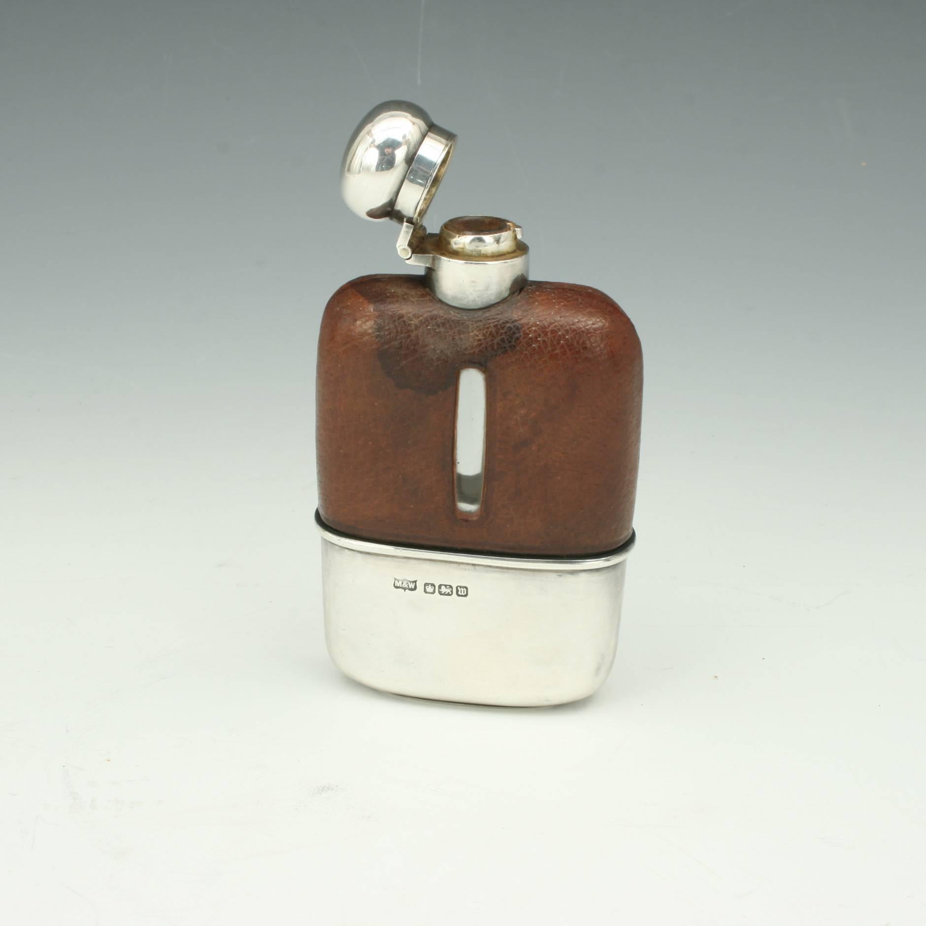 British Mappin & Webb Hip Flask