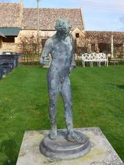 Verdigris Bronzemodell des Dionysos aus Bronze