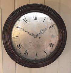 Mahogany Verge Dial Clock