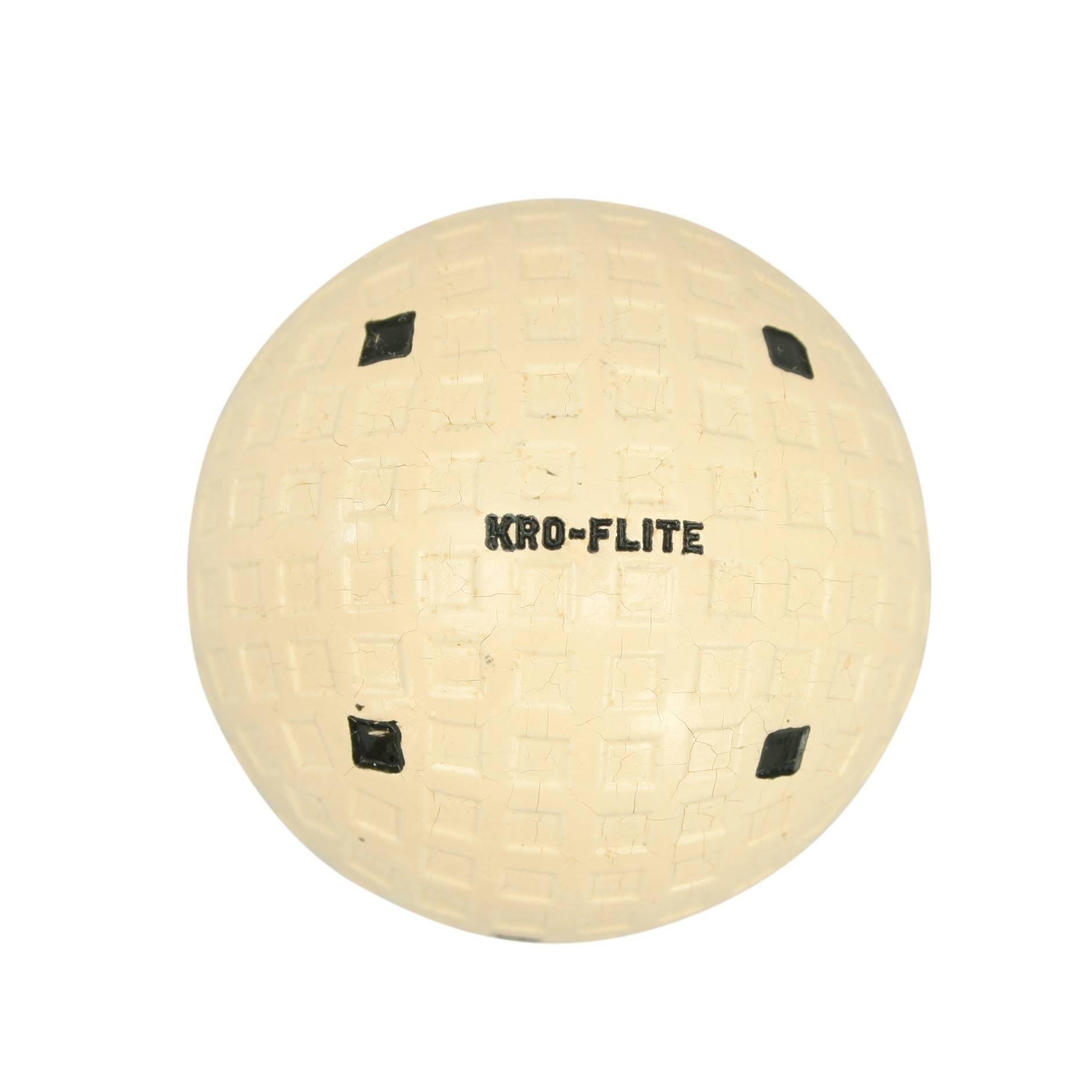 Spalding 'KroFlite' Mesh Pattern Golf Ball at 1stDibs spalding kro