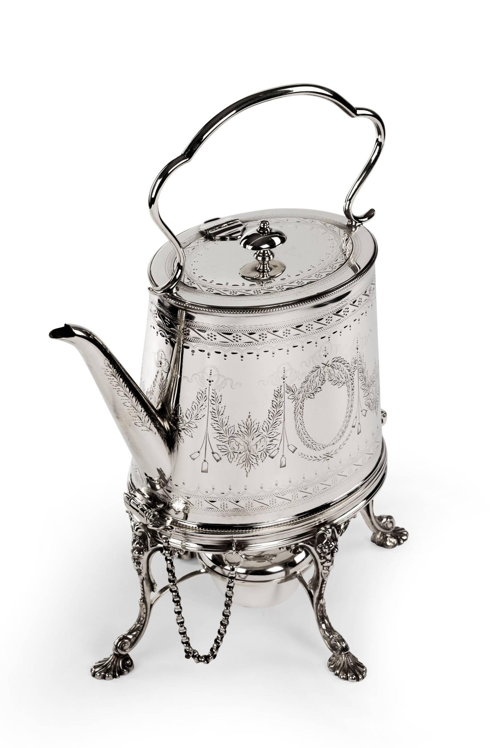 victorian tea kettle