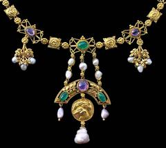 John Paul Cooper "The Kingfisher" Arts & Crafts Necklace