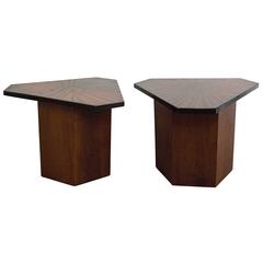 G. Urs Italian Copper Hand-Etched Cocktail Tables
