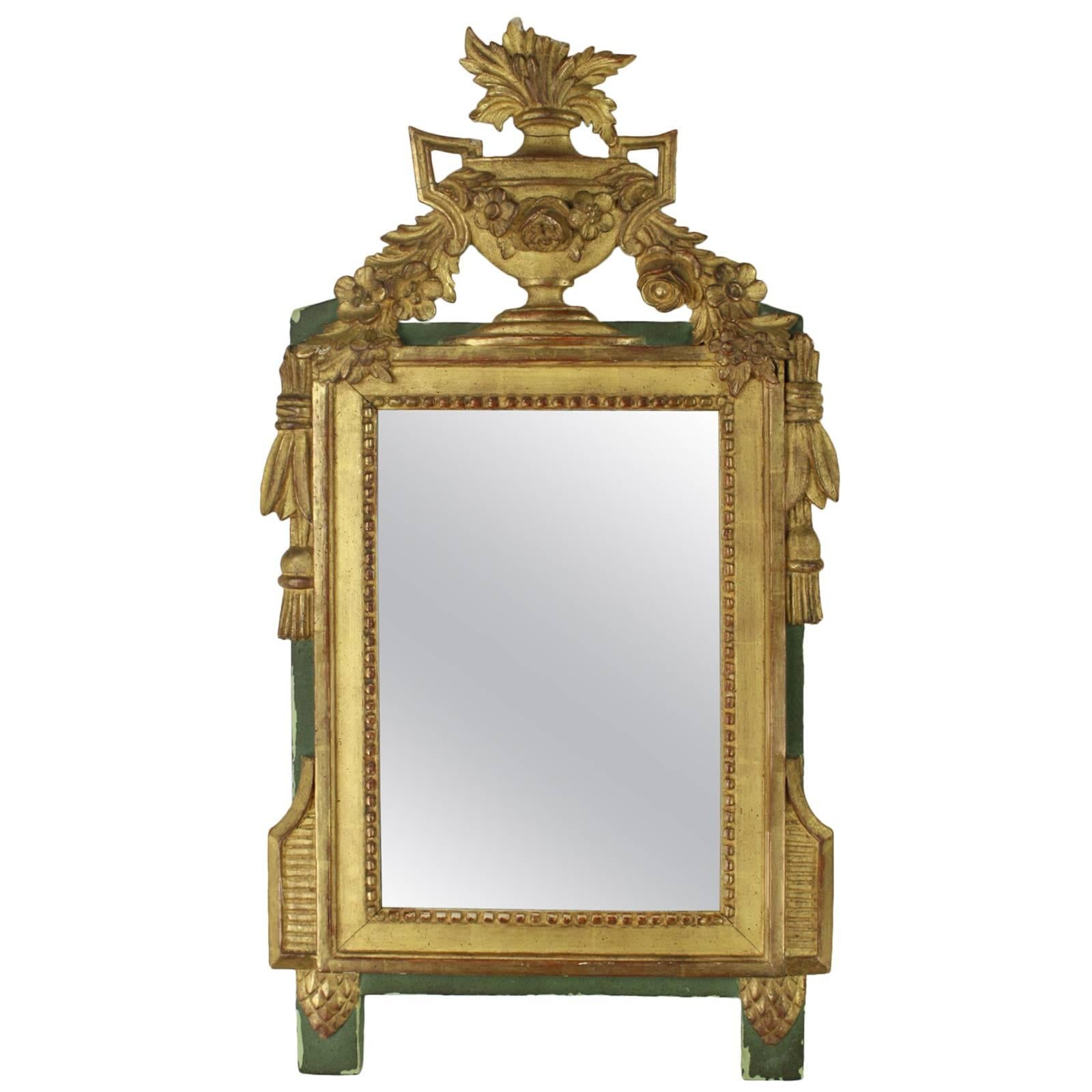 French Antique Miroir de Mariage For Sale