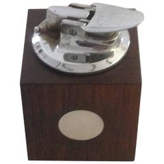 Hans Hansen Rosewood Lighter with Sterling Silver Inlay 12