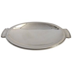 Georg Jensen Pyramid Sterling Silver Tray by Harald Nielsen