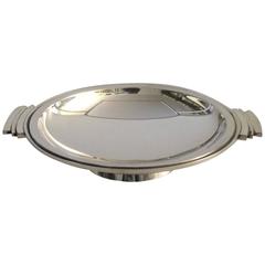 Georg Jensen Sterling Silver Pyramide Bowl 7
