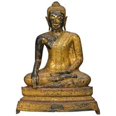 Bronze Buddha from Thailand, 1800-1830