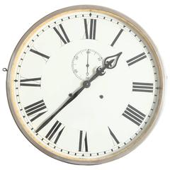 Industrial Steel Clock 