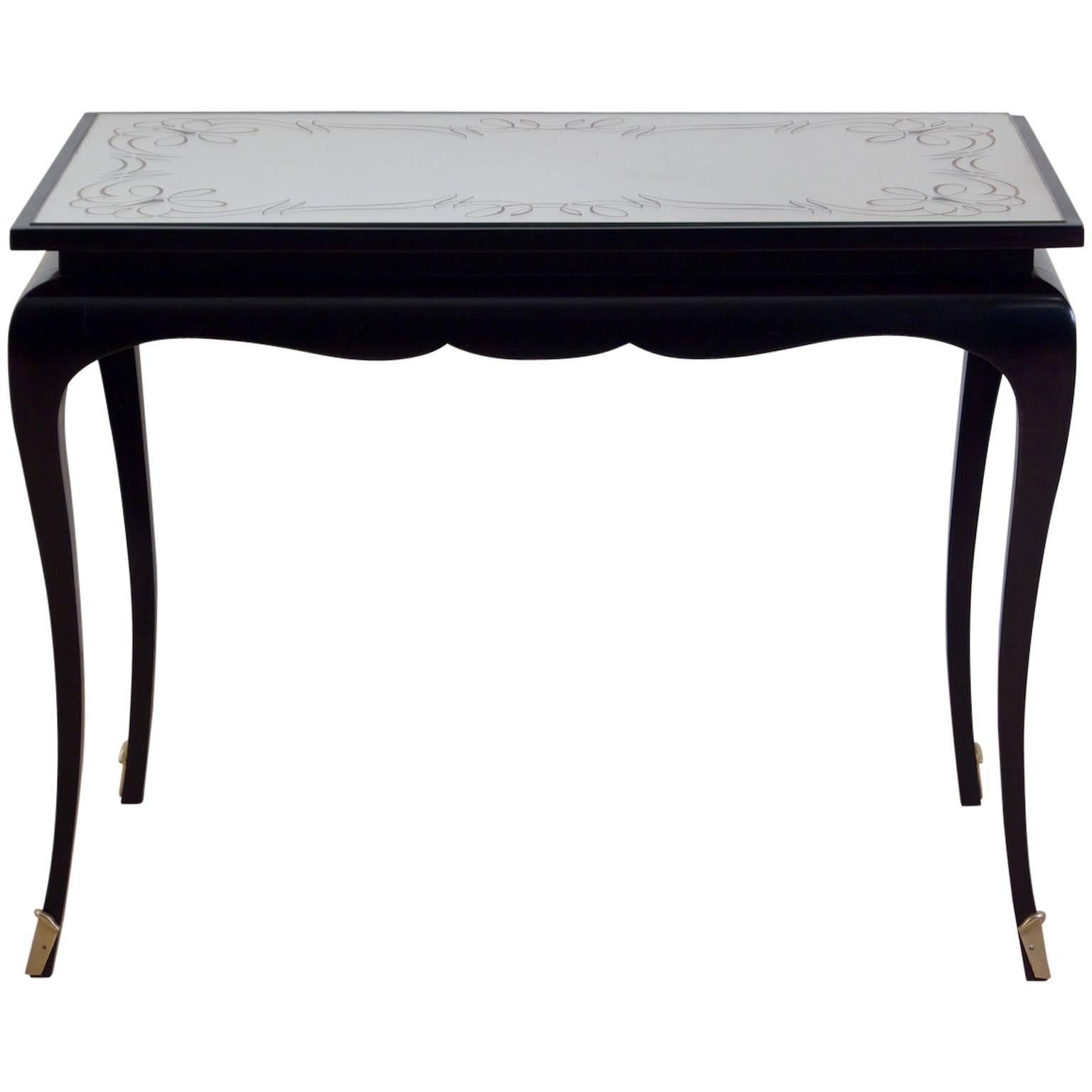 André Arbus Center Table or Salon or Writing Table