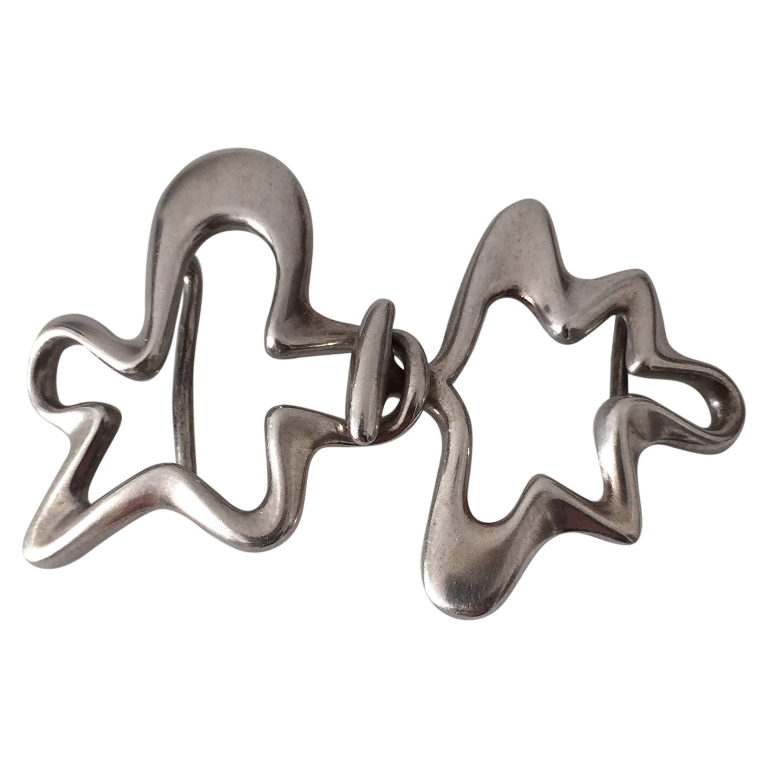 Georg Jensen Sterling Silver Henning Koppel Belt Buckle