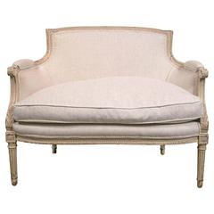 Settee, French Louis XVI Style