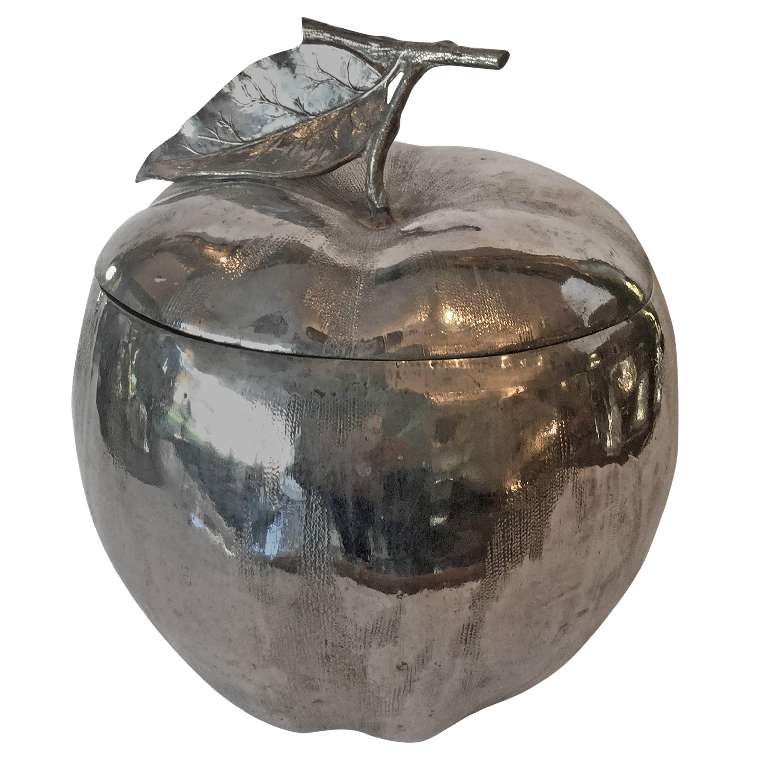Mid-Century Italian Apple Ice Bucket For Sale