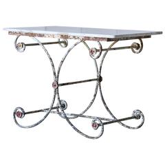 Antique Iron Table