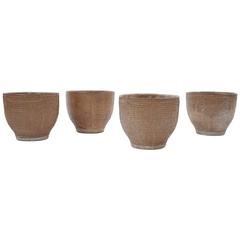 Rare Set of Four Matching David Cressey Planters by Architectural Pottery
