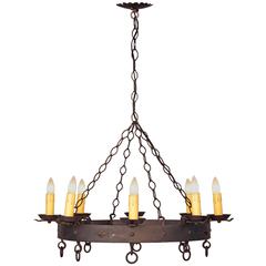 Larger Scale Rancho Monterey Period Chandelier