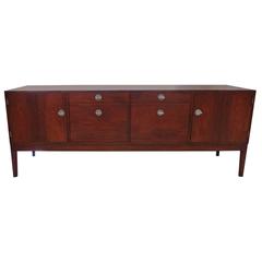 Finn Juhl Diplomat Series Sideboard in Rosewood with Aluminum handles