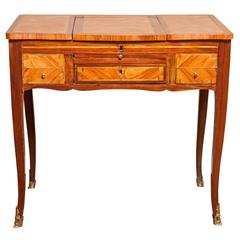 Louis XV Tulipwood and Amaranth Table De Toilette, circa 1760 2