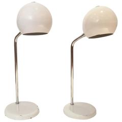 Pair of 1960s Pop Table Lamps by Robert Sonneman