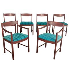 Retro Scandinavian Rosewood Dining Chairs