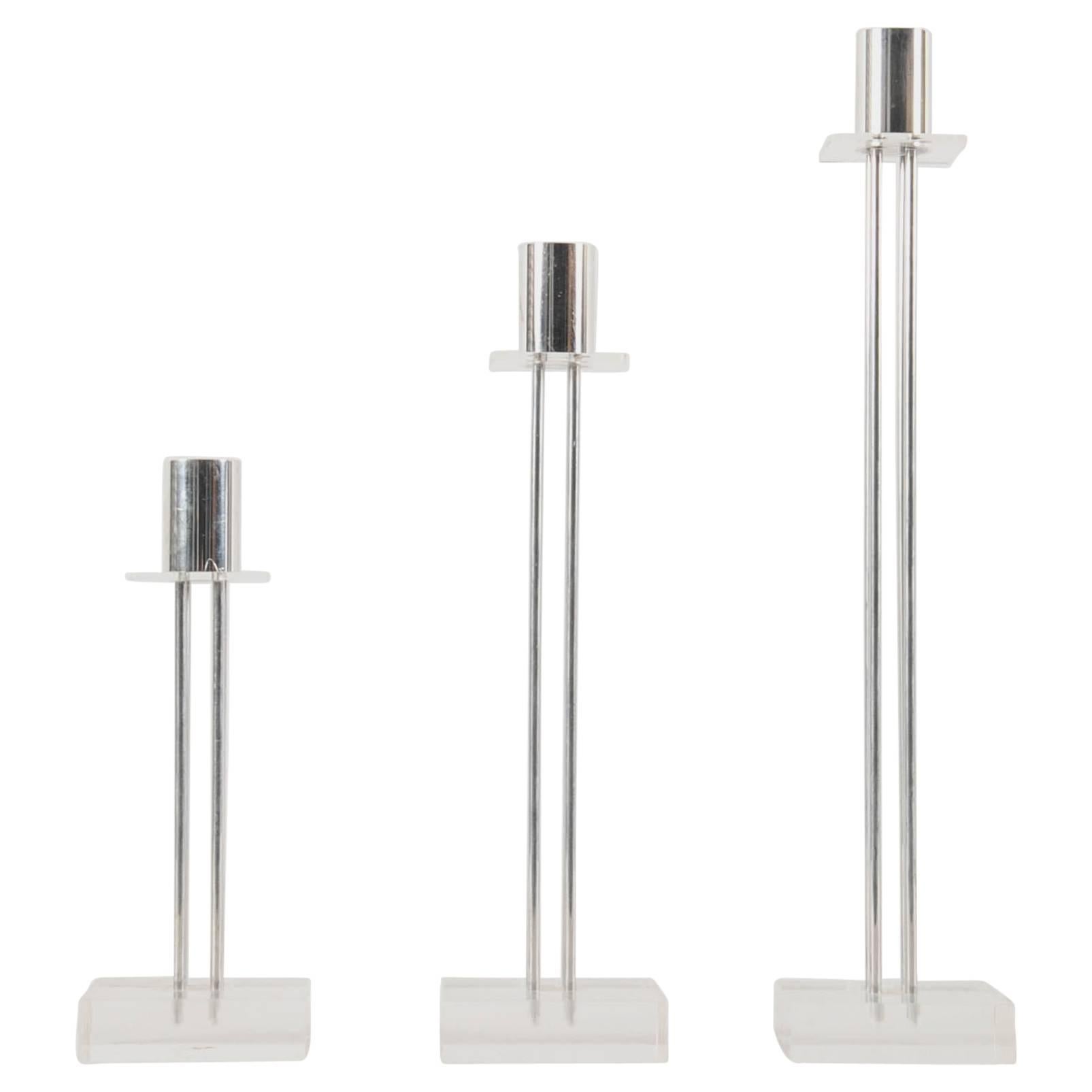 Studio Van Eldik Set of Three Candle Holders