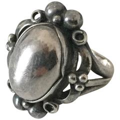 Georg Jensen Sterling Silver Ring