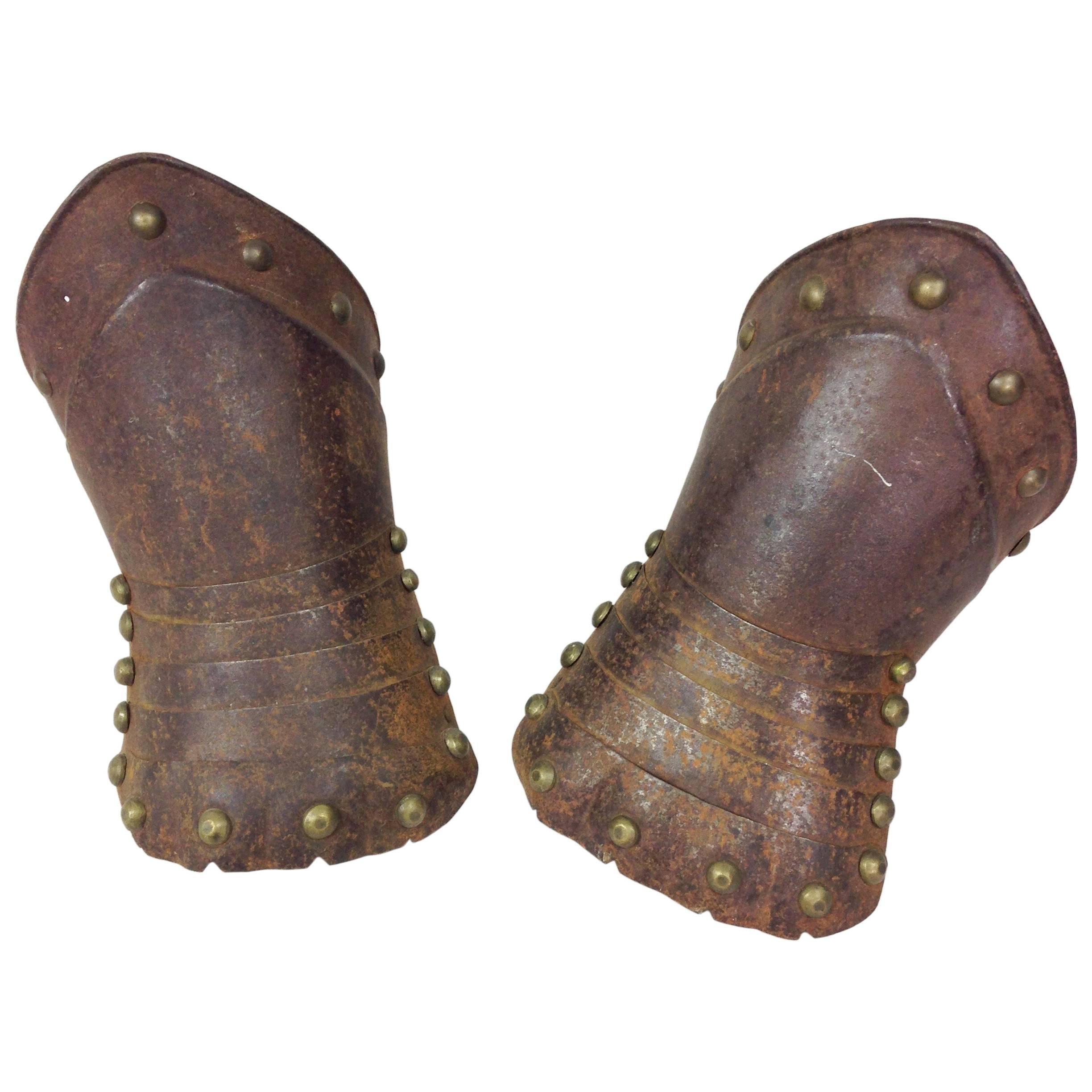 Victorian Armour Cuff Gauntlets in a 17th Century Style