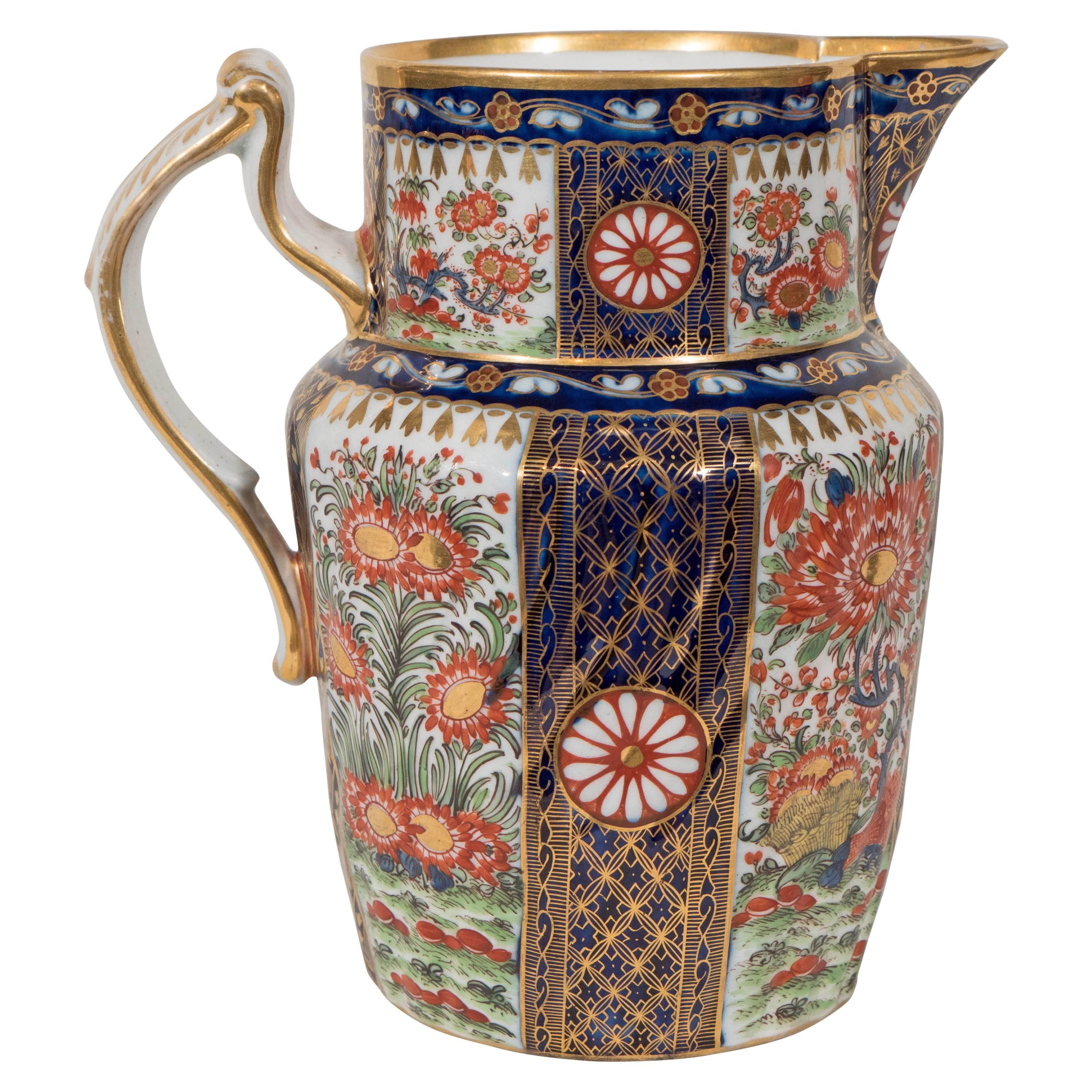 Chamberlain's Worcester Presentation Jug with Imari Design