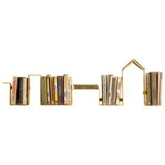 Linea Bookshelf Designed by Antigone Acconci, Available in Five Colors