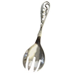 Georg Jensen Sterling Silver Serving Fork