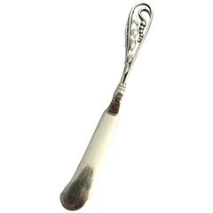 Georg Jensen Sterling Silver Ornamental Butter Knife