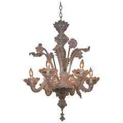 Italian morano chandelier