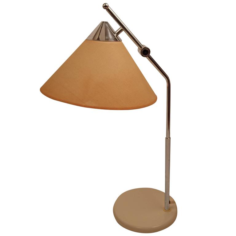 Swedish Modern Adjustable Desk Lamp by Aneta at 1stDibs | aneta lamp, aneta  lighting, pointed lamp shade