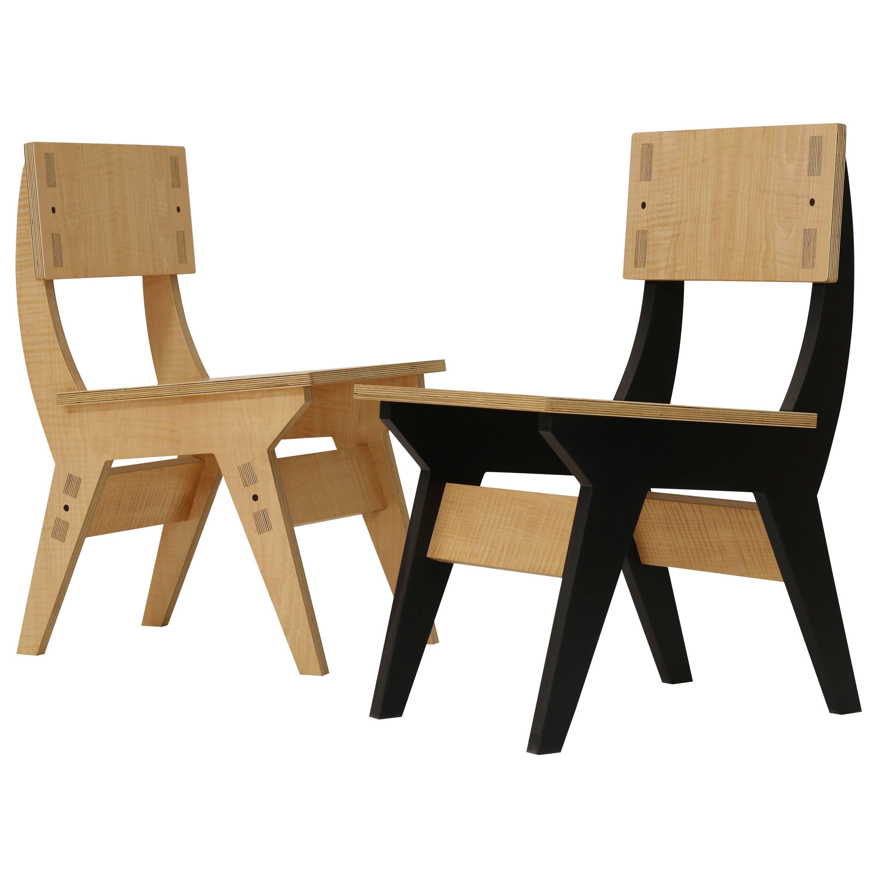 Kinder Plywood Dining Chair For Sale