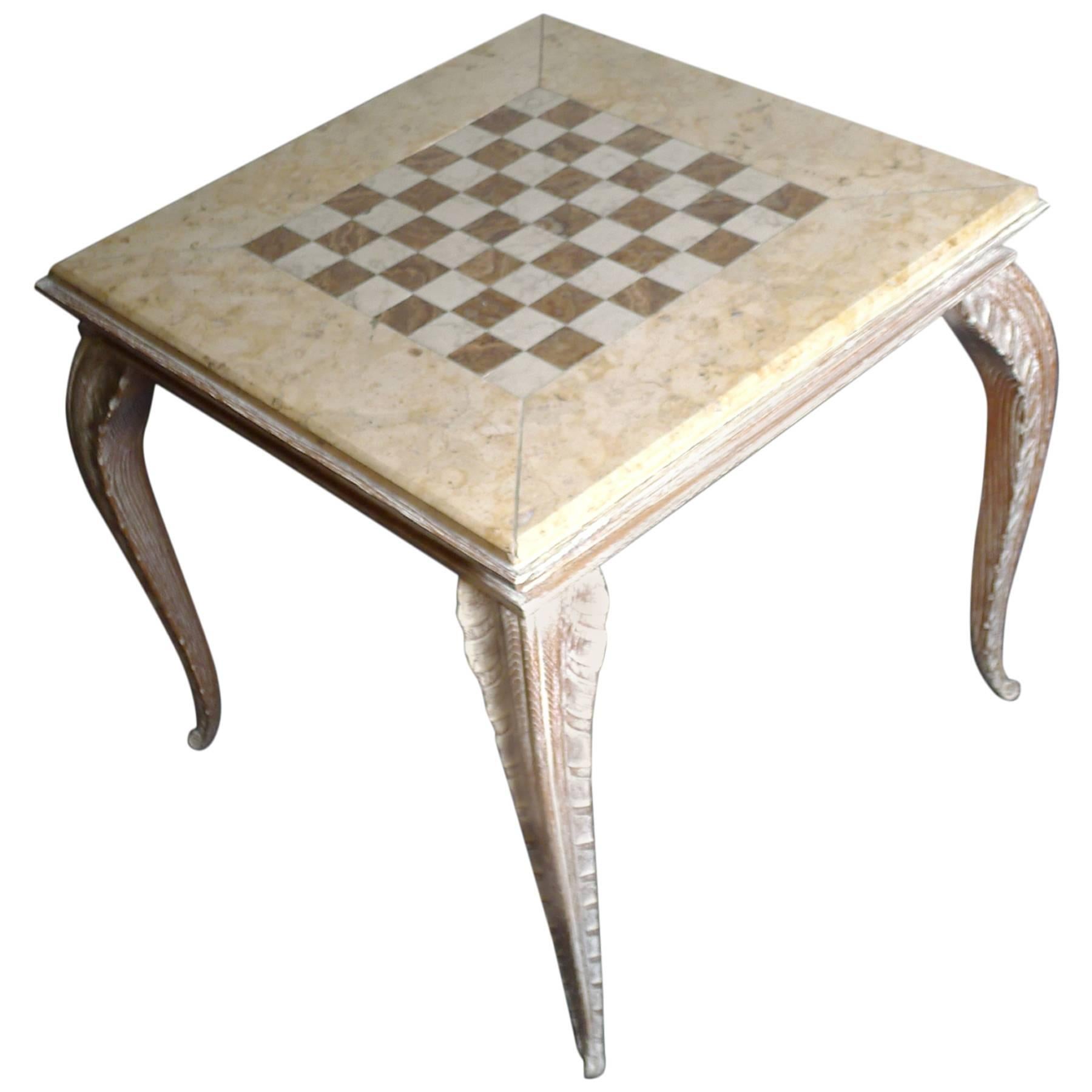 Game Table by Jansen, circa 1940 For Sale