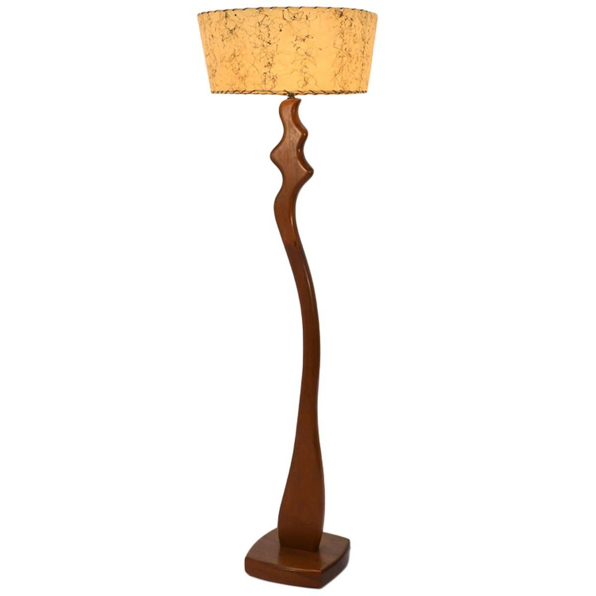 One-of-a-Kind Floor Lamp by Peter Bloch For Sale