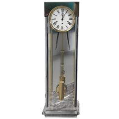 Vintage Midcentury Lucite Wall Clock