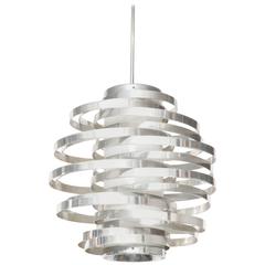 French Spiral Chrome Light Fixture 11