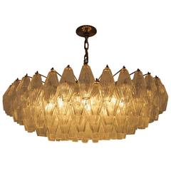 Vintage Massive Venini Polyhedral Chandelier